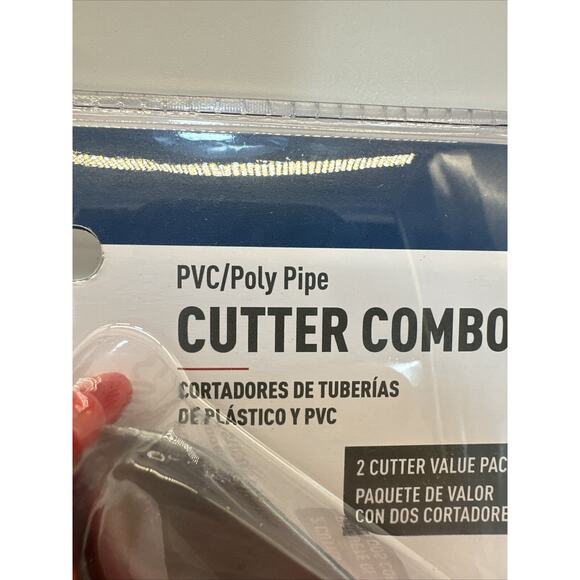 Orbit Sprinkler PVC/Poly Pipe Cutter Combo Set Model 26020 Safety Cutting {59} - Picture 4 of 10